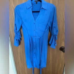 Express XS blue dress